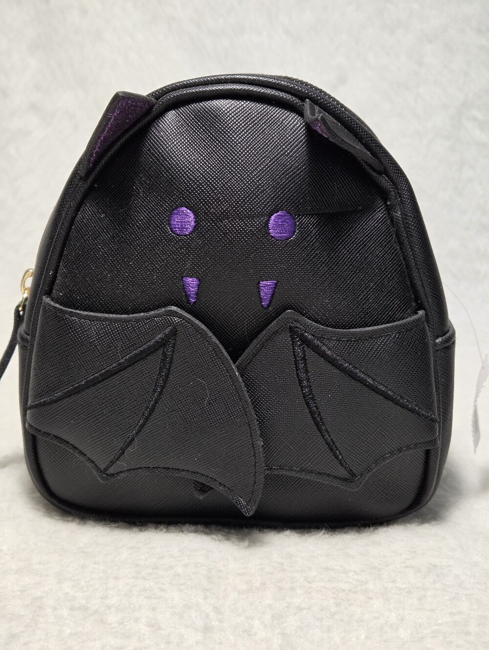 Bath & Body Works Black and Purple Bat Bag
